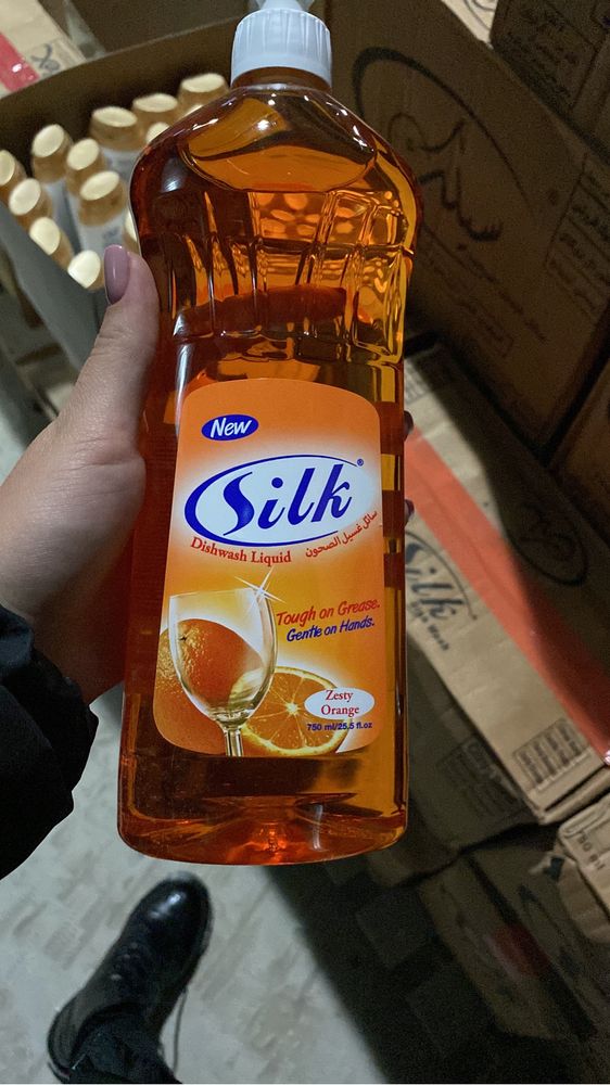 Мыло Silk и Посудомоющее средство