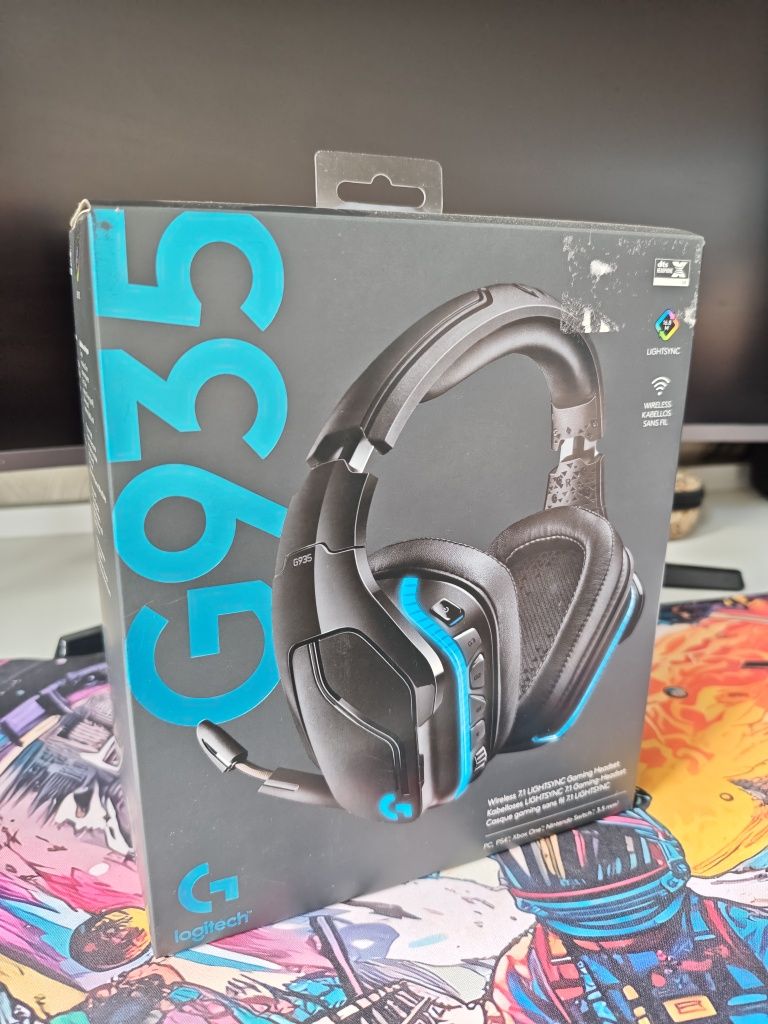 Наушники Logitech g935
