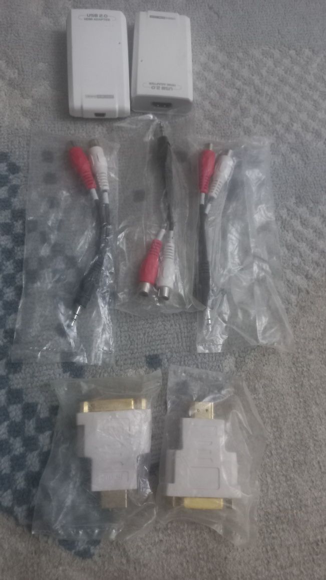 кабели sata,  vga, для питании , переходник