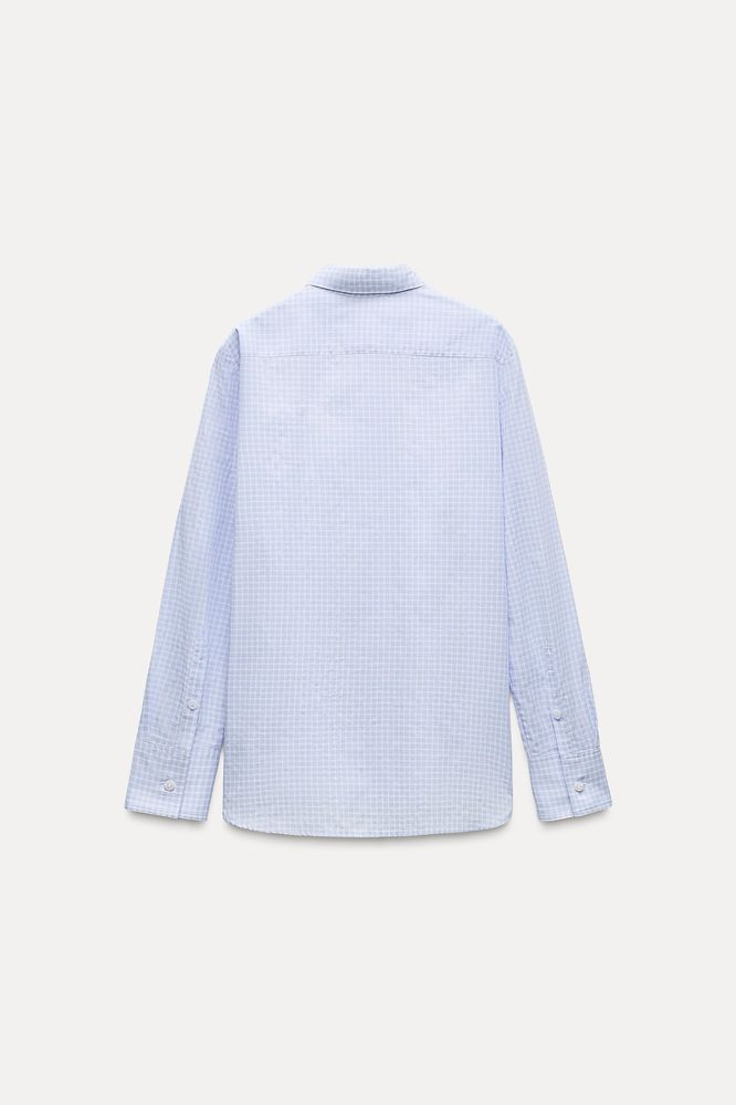 Рубашка ZARA, 100% хлопок, р. M, S. Оригинал