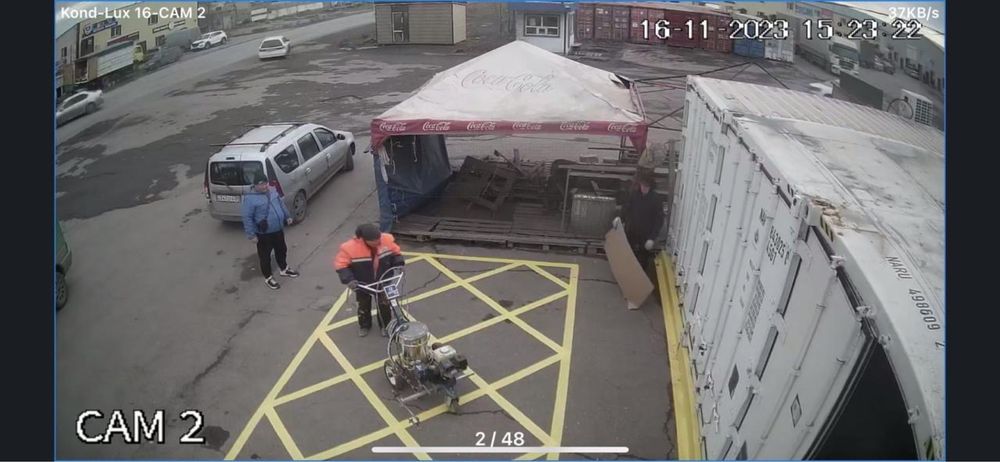 Дорожная разметка Разметка парковки Промышленная покраска