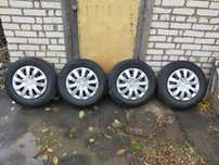 Продам колеса липучка 4шт 185/70/14 (5х114.3)