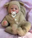Кукла реборн Леви 49 см Оригинал Newborn Baby