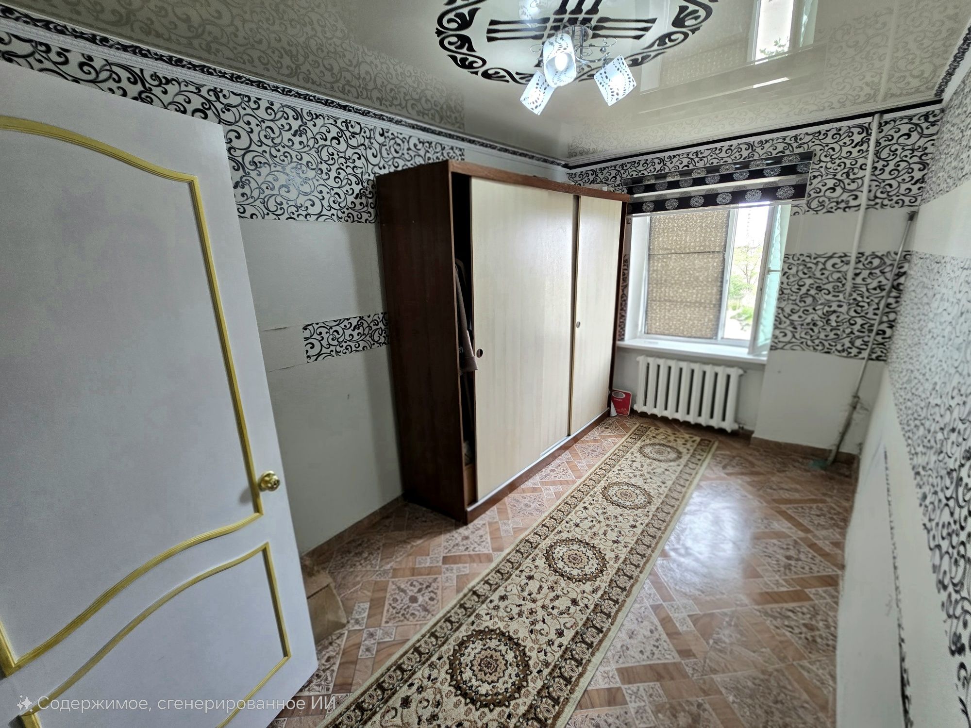 Срочно продаётся 3-комнатная квартира в крупноблочном доме