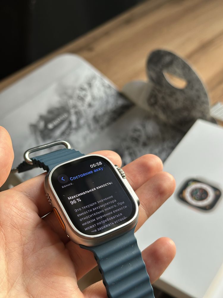 Продаю свои Apple Watch Ultra с официального магазина Sulpak