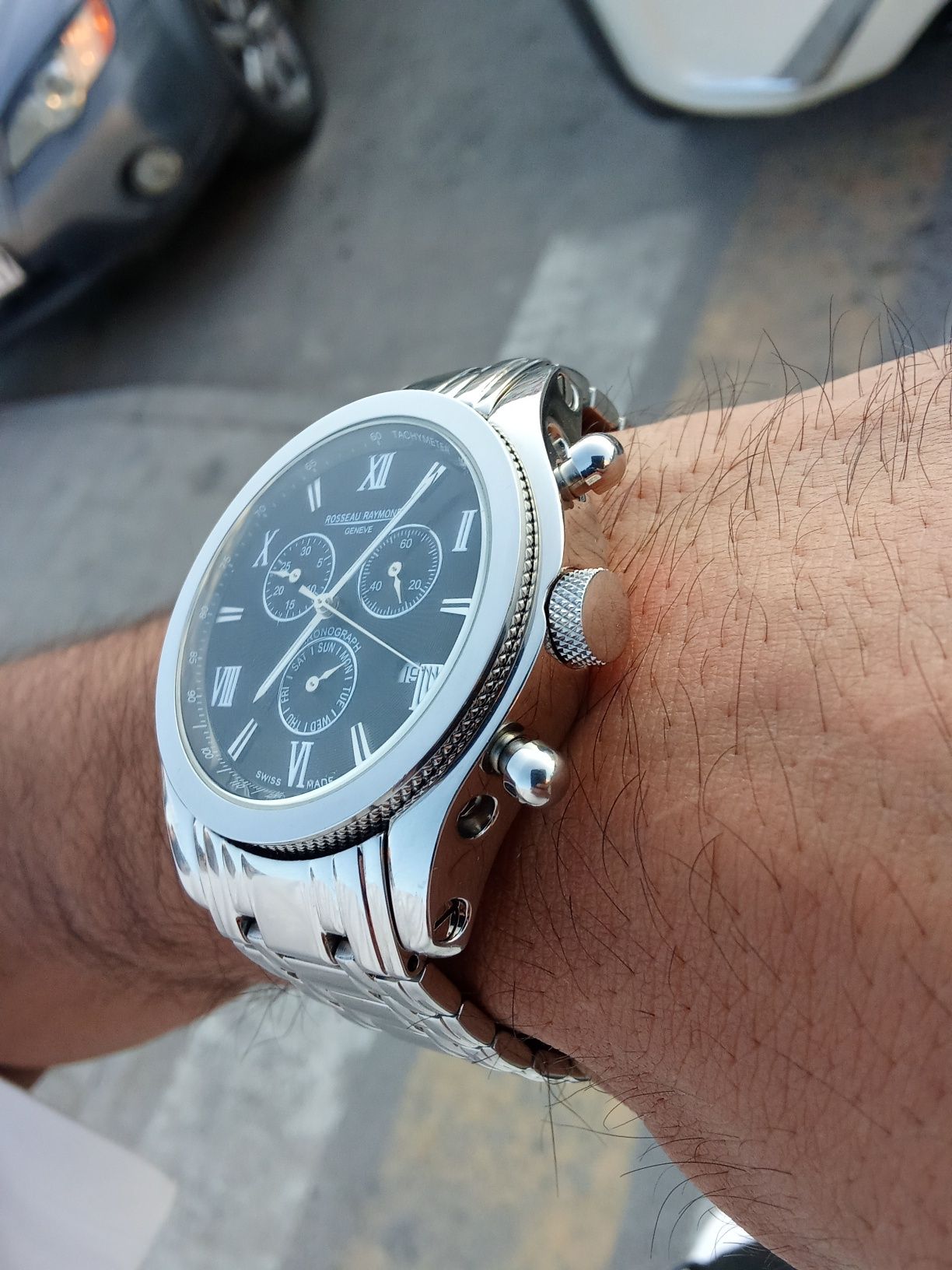 Наручные часы от Rosseau Raymond оригинал Swiss made