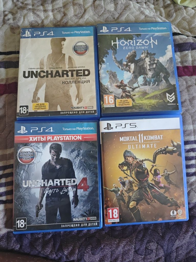 Продам диски для Playstation 4 и Ps5
