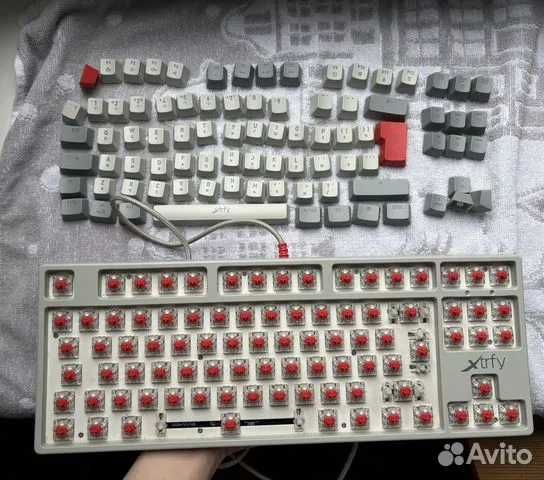 Клавиатура xtrfy k4 tkl retro