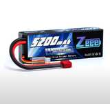 Аккумулятор Zeee 5200 мАч 7,4 В 50C Lipo батареи для автомобиля RC