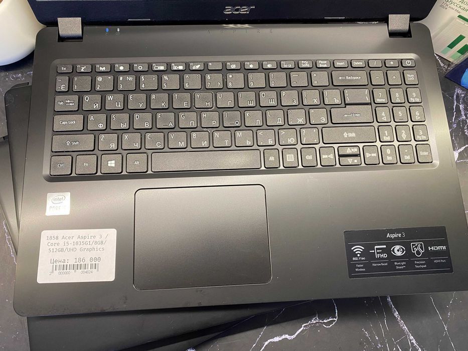 Ноутбук - и для работы Acer Aspire 3 | Core i3-1035G1 | 8GB | 512GB
