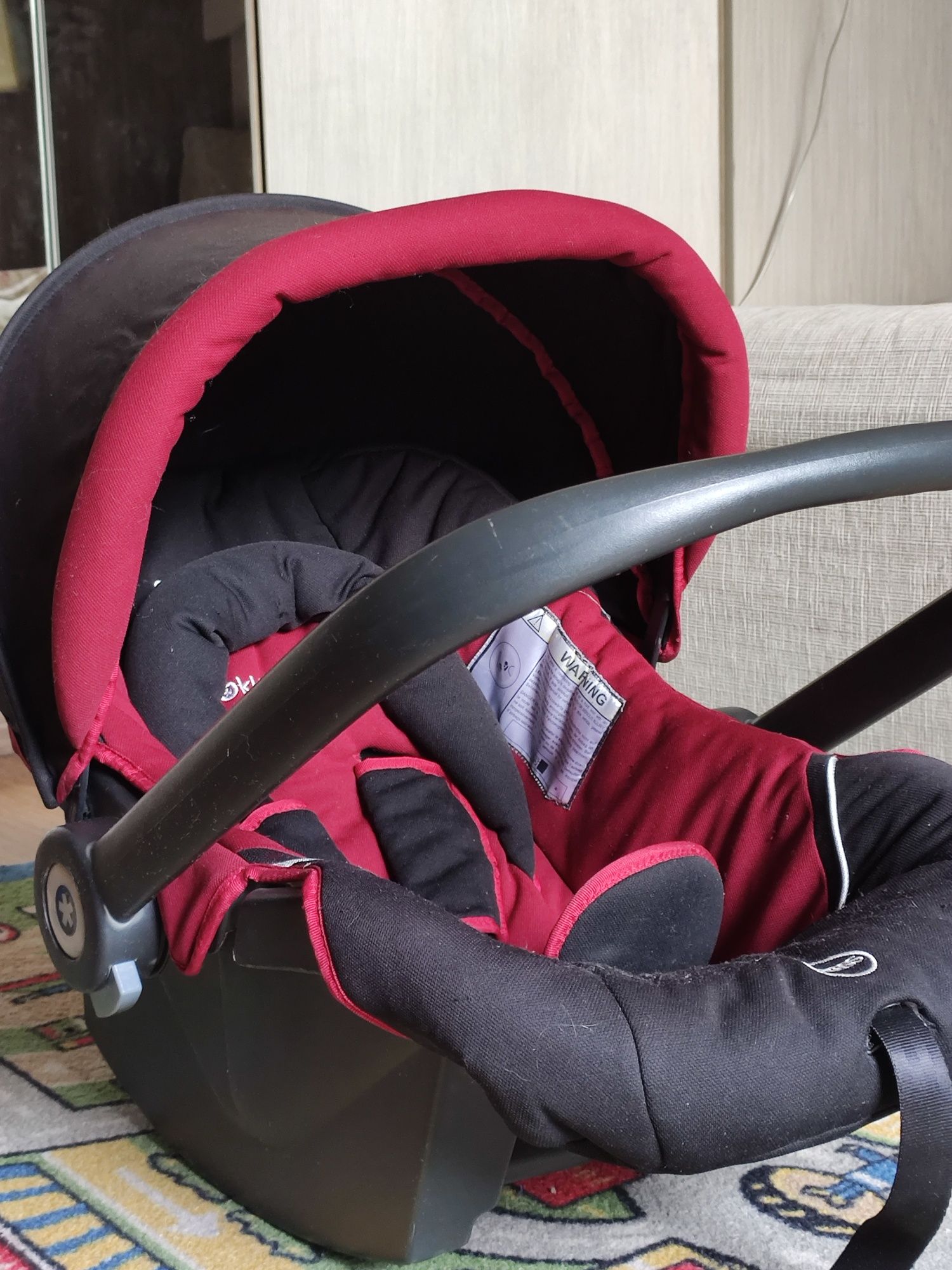 Детское автокресло Kiddy Nest, гр.0+ (0-13 кг) Торг!