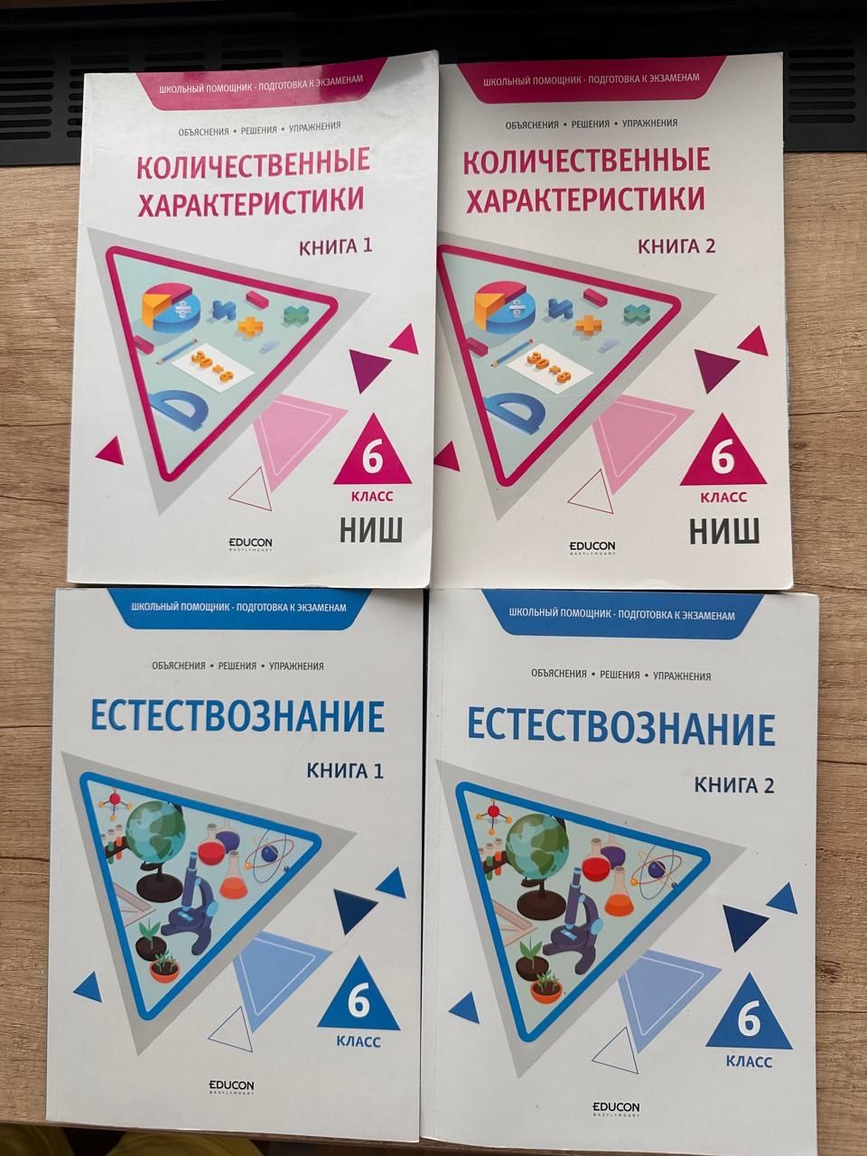 Книги для подготовки в НИШ, РФМШ и КТЛ