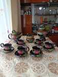 Продам сервиз коньячный,керамические сервизы,вазы