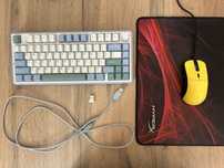 Комплект AULA f75, Zet gaming, HyperX
