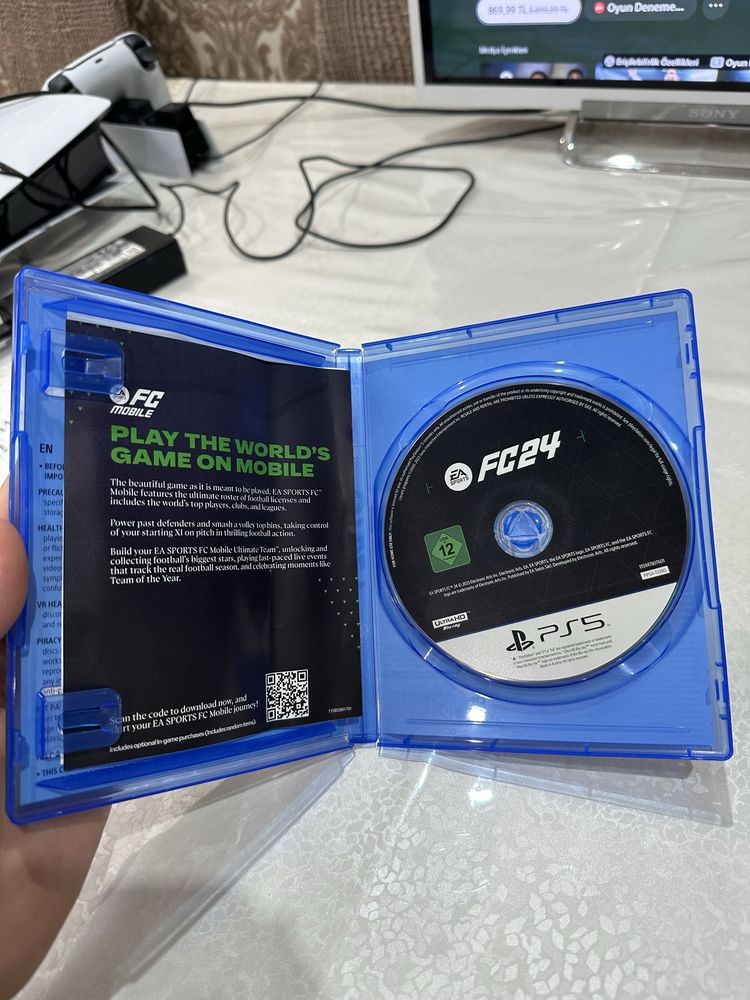 FC24 (FİFA2024) игра для sony