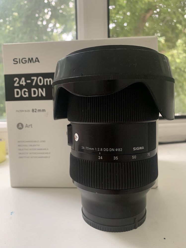 Sigma 24-70mm f/2.8 DG DN Art для Sony E-mount