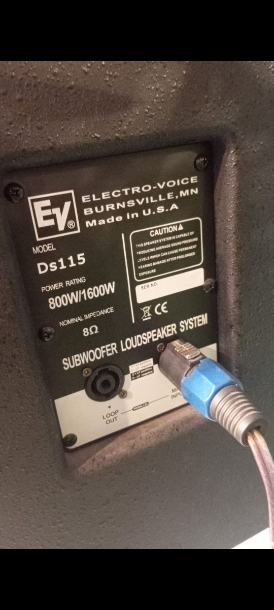 Electro voice DS-115, микшер, усилитель микрофоны