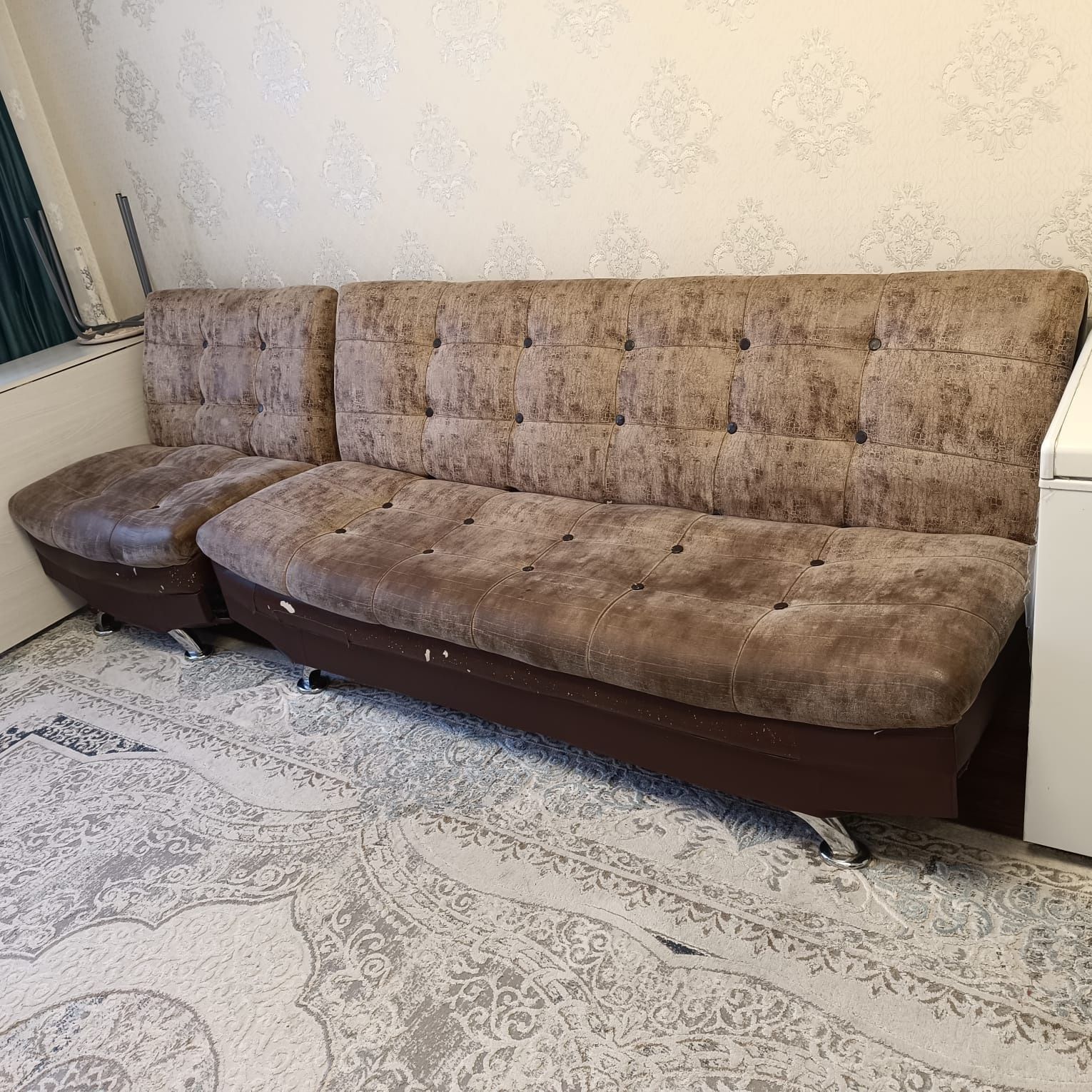 Диван и 2 кресла