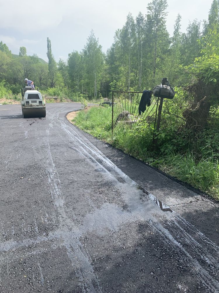 Асфальтирование Укладка Асфальта