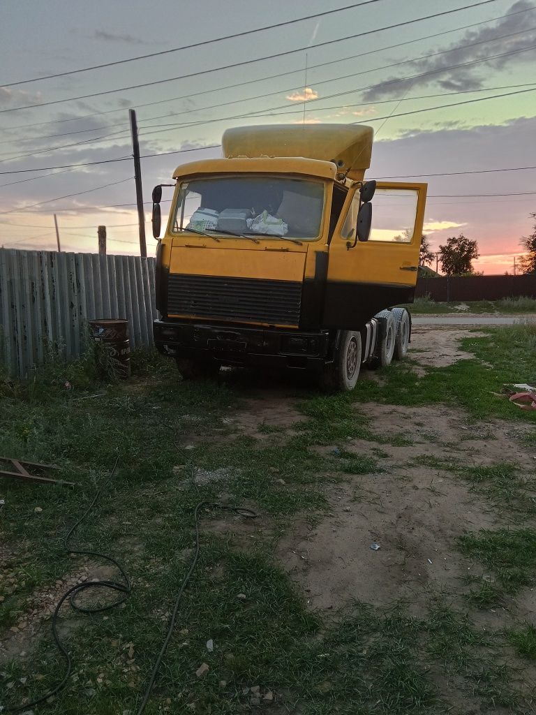МАЗ 6422 с прицепом