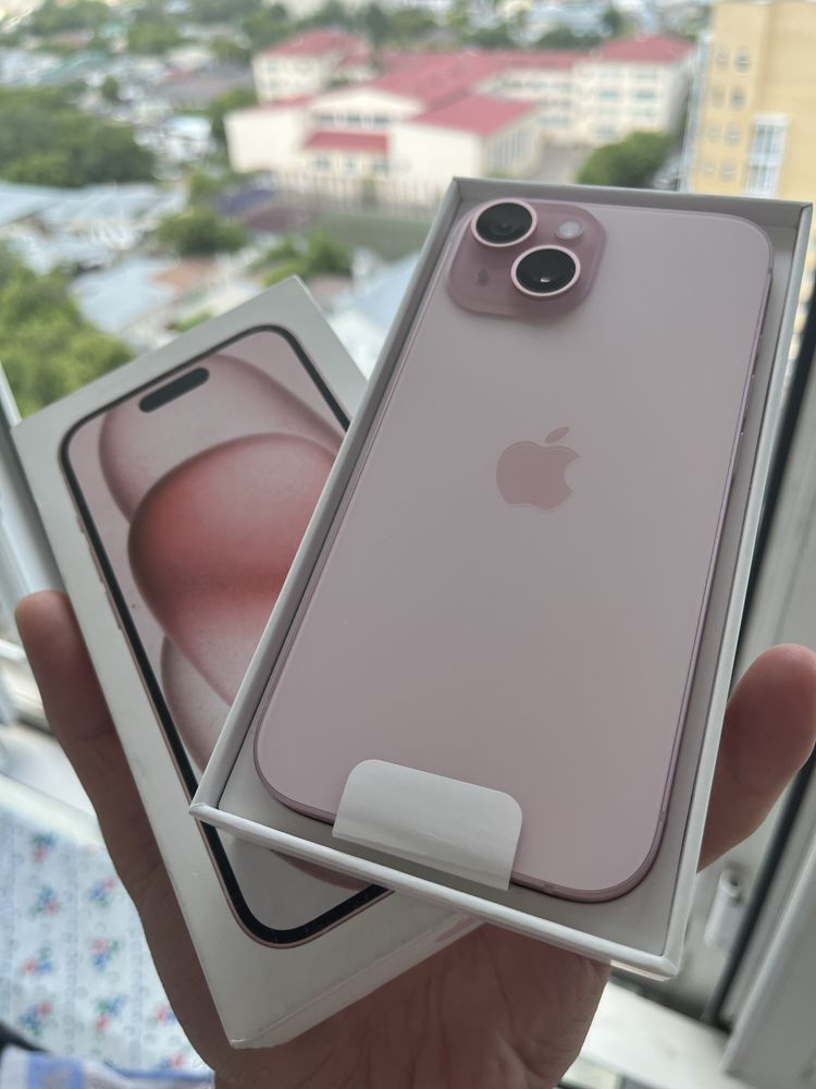 iPhone 15 Новый, 128, pink 0 циклов