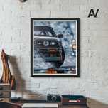 ‼️ Картина маслом. Bmw m3. Торг ‼️