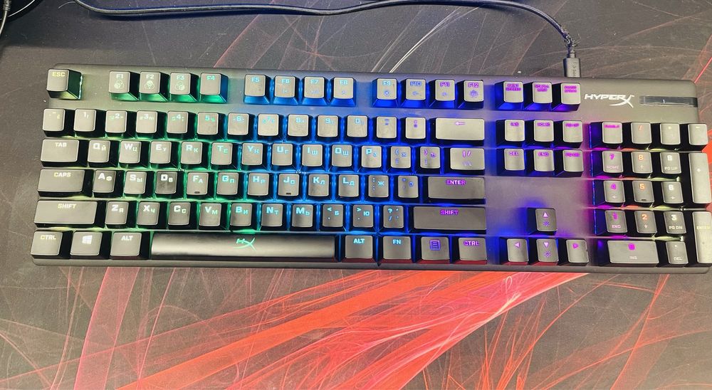 Клавиатура HyperX Alloy Origins HX-KB6BLX-RU черный