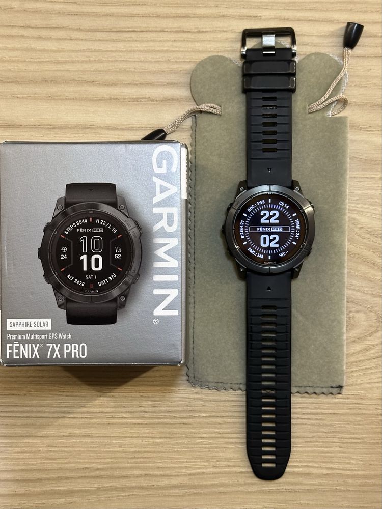 Garmin Fenix 7X Pro 51mm - Sapphire Solar Edition Titanium