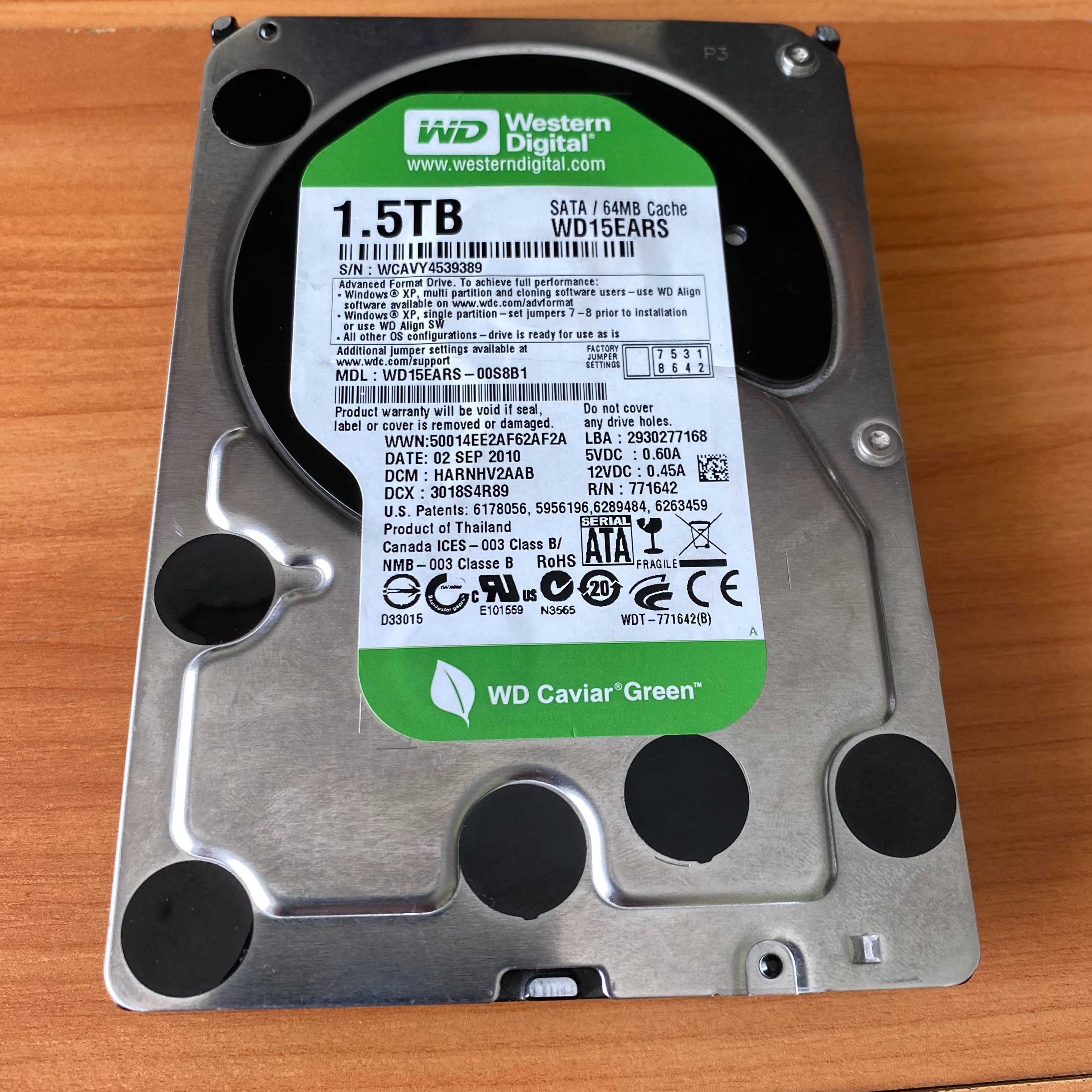 Жёсткие диски Hdd Westsern Digital WD Usb и Sata внешний и внутренний