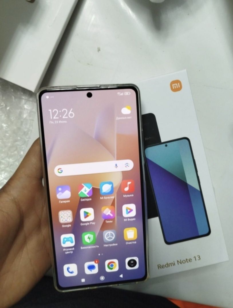 Новый Redmi Note 13 на 256 гигабайт