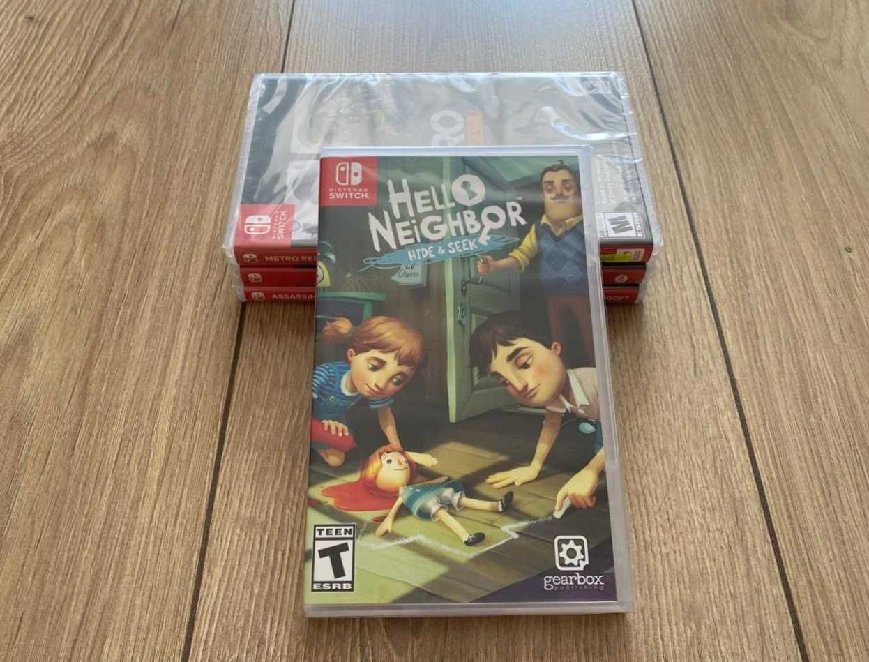 НОВЫЙ Hello Neighbor Hide and Seek Nintendo Switch/Привет Сосед Прятки