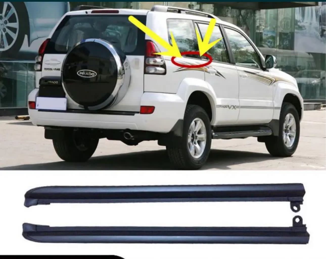 Крепление заднего бампера Toyota Prado 120 gx470