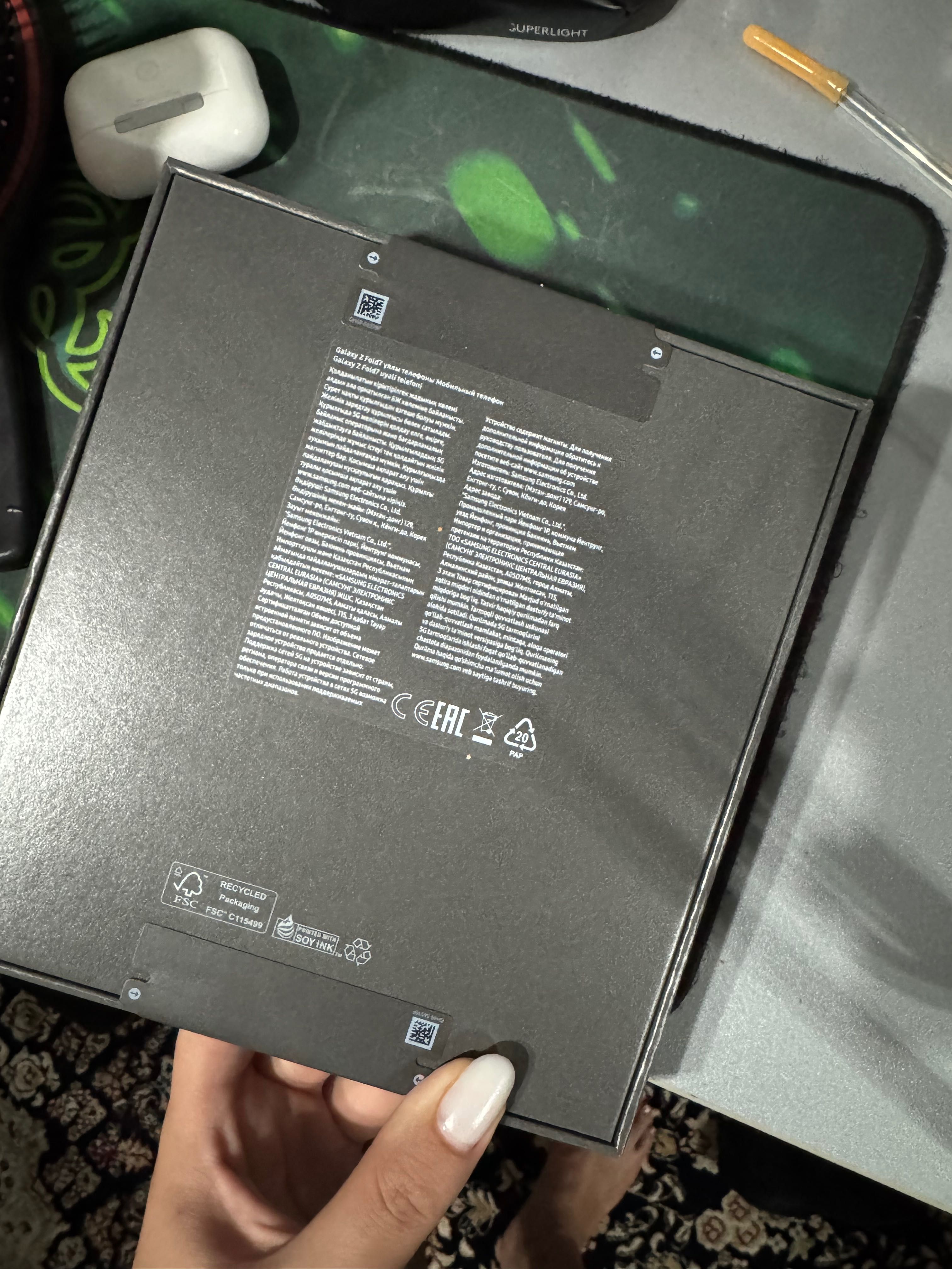 Z Fold7 black 512