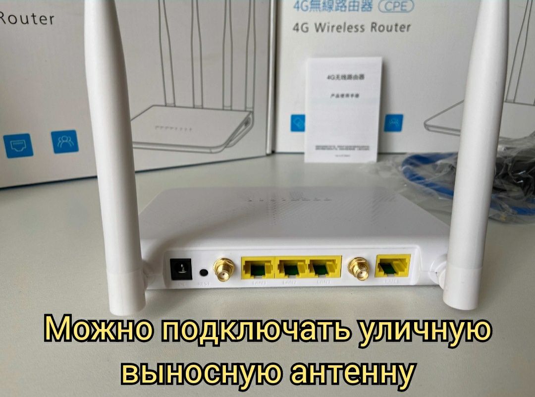 WiFi Роутер 3G 4G LTE модем беспроводной маршрутизатор под любую симку