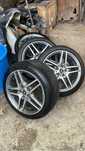 Диски на мерс оригинал AMG разноширокие