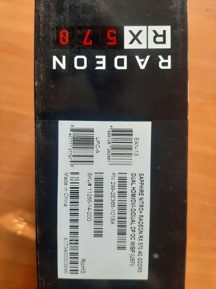 Видеокарта Saphire Radeon RX570