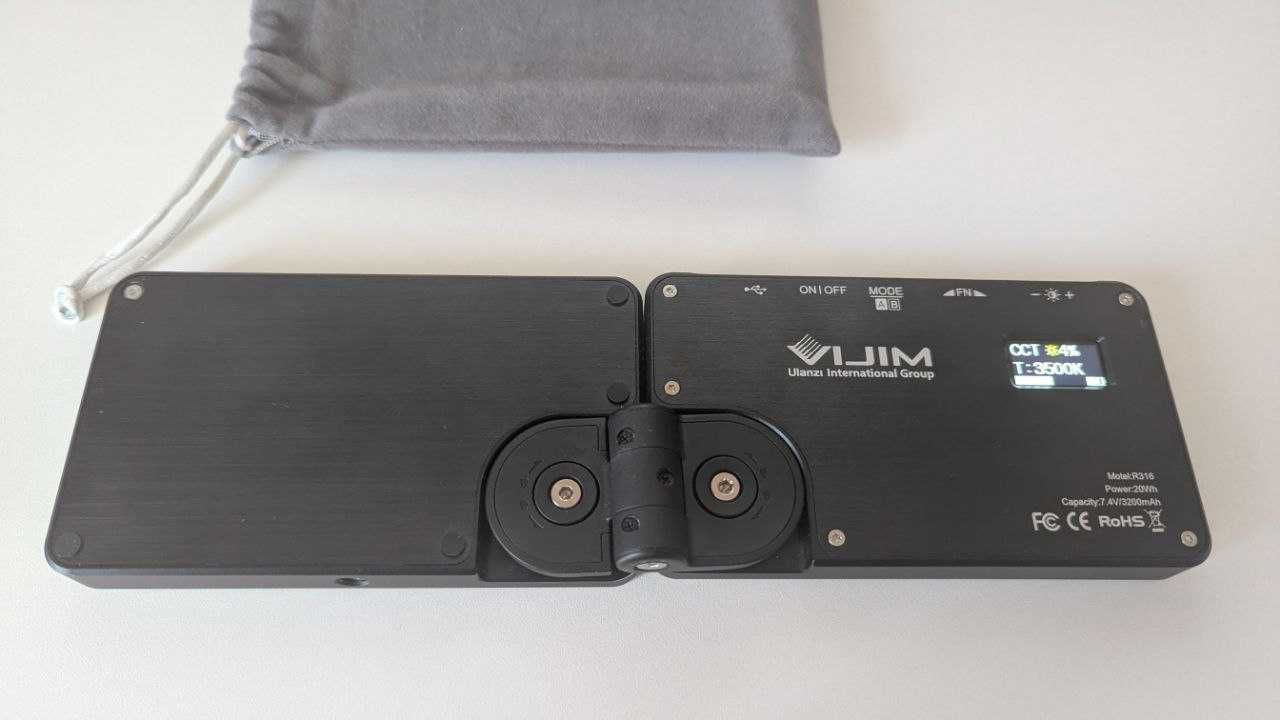 Осветитель Ulanzi VIJIM R316 RGB складной