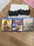PS4 PRO + 2 оригинальных геймпадов, и игры