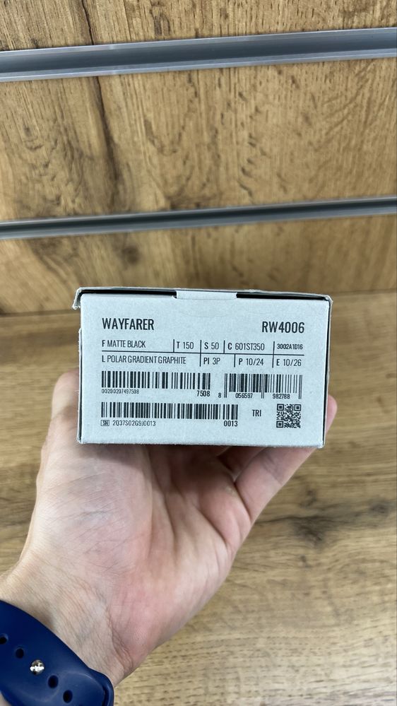 Rayban Wayfarer черные 50 размер