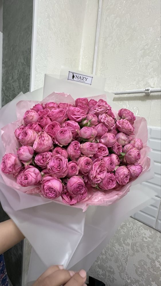 Цветы свежие сегодняшние