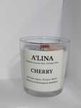Premium Ароматическая свеча Cherry Mood с ароматом вишни, ручная работ