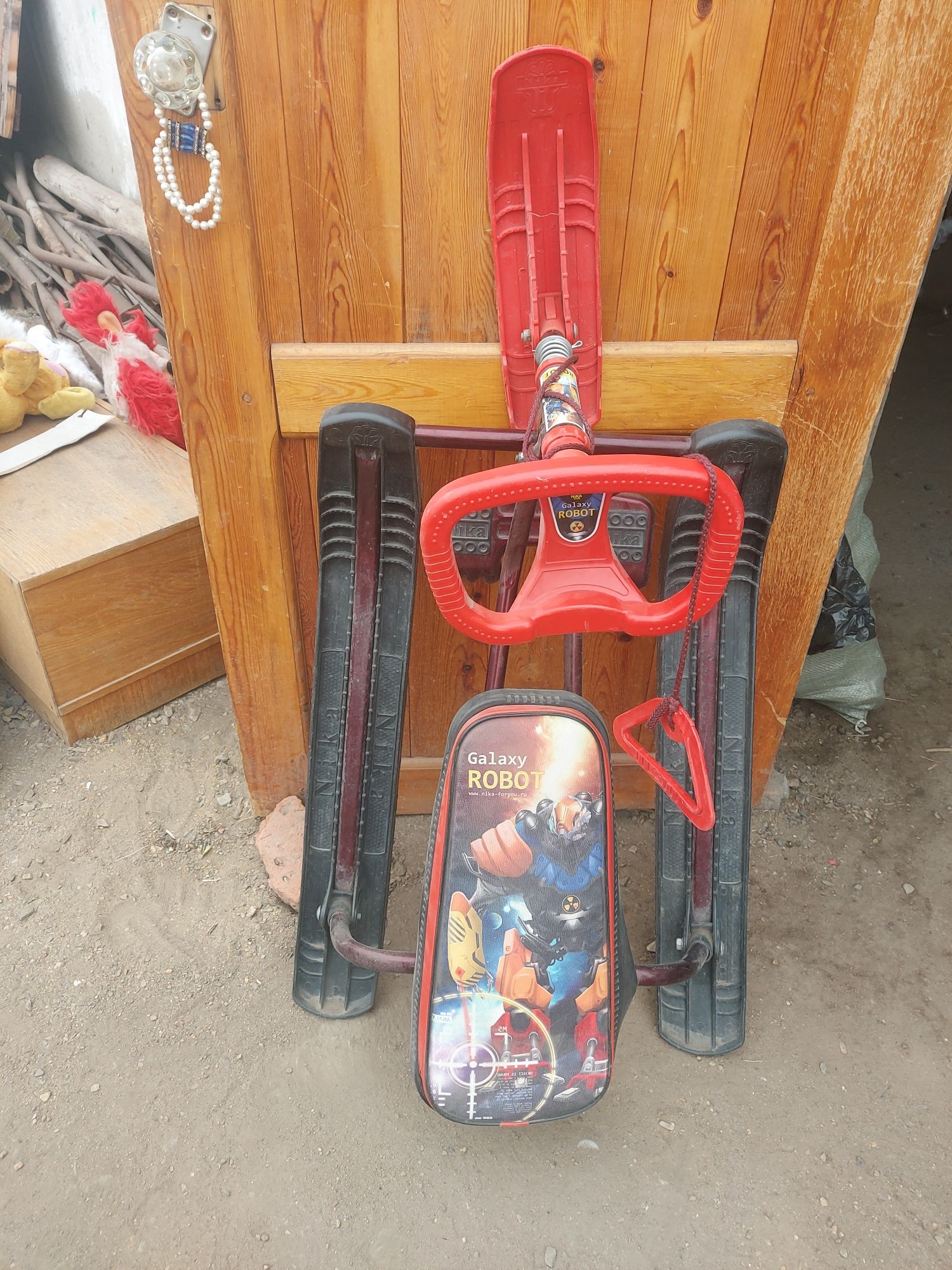 Санки  с лыжой  продам..