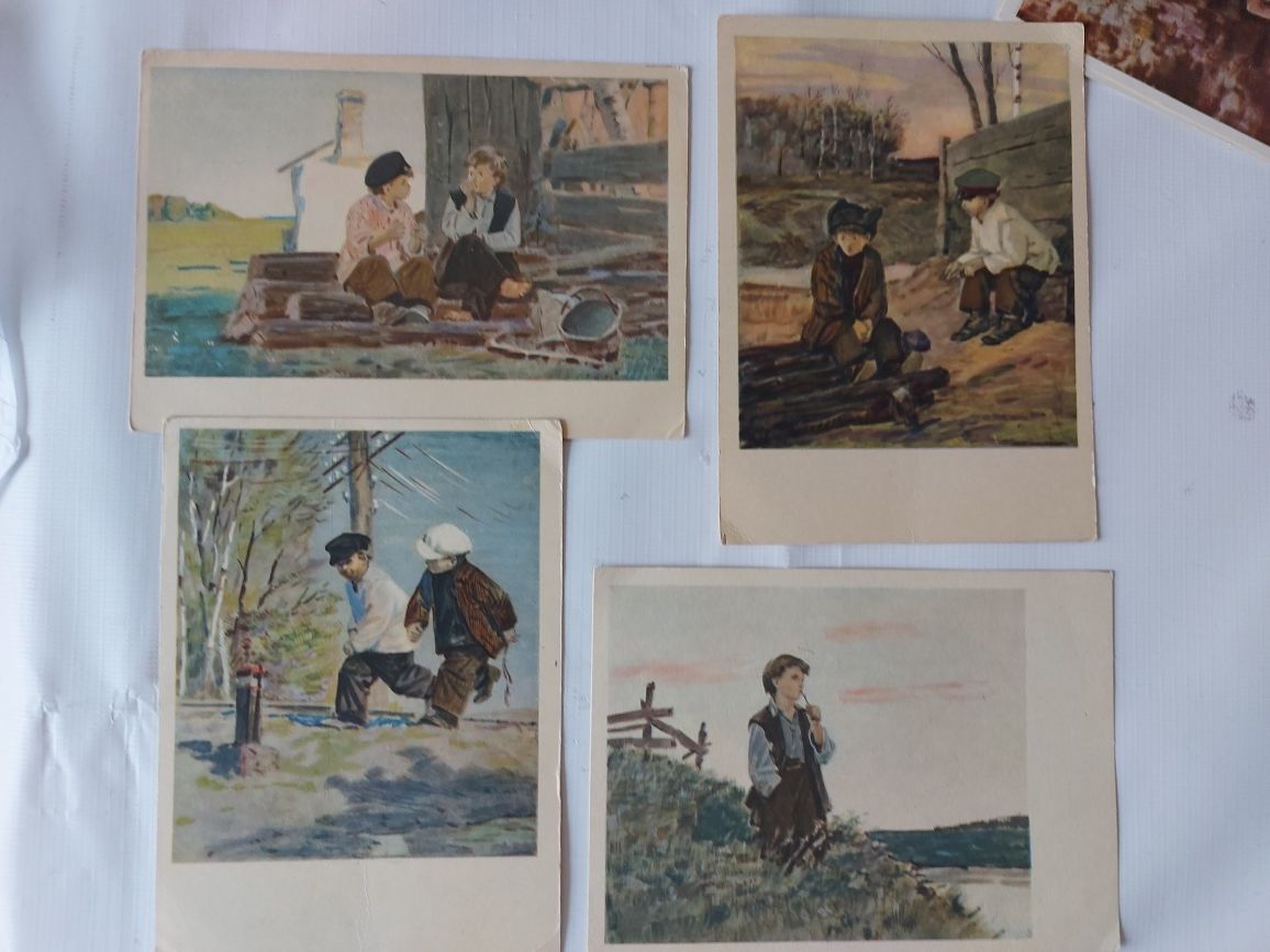 Открытки СССР Изогиз 1955-59 г.в.