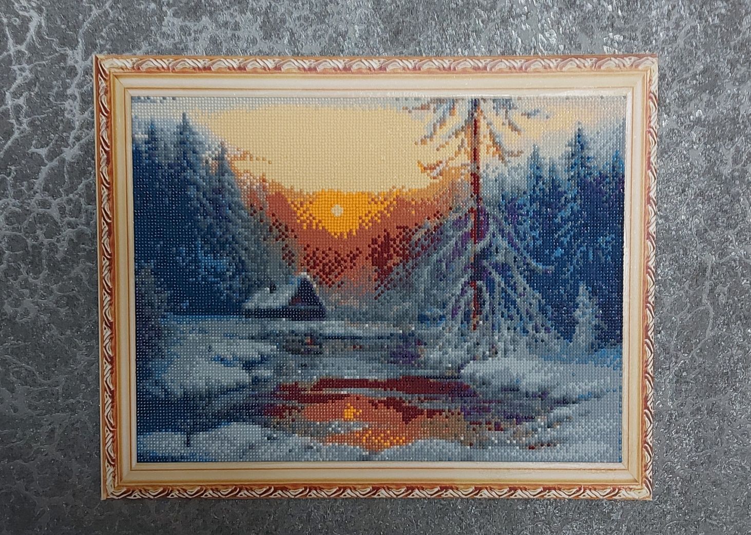 Картина из алмазной мозайки. 50×40