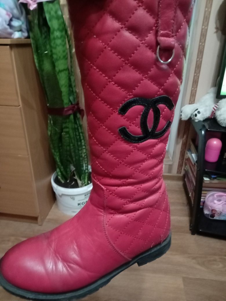 Сапоги зимние подрастковые