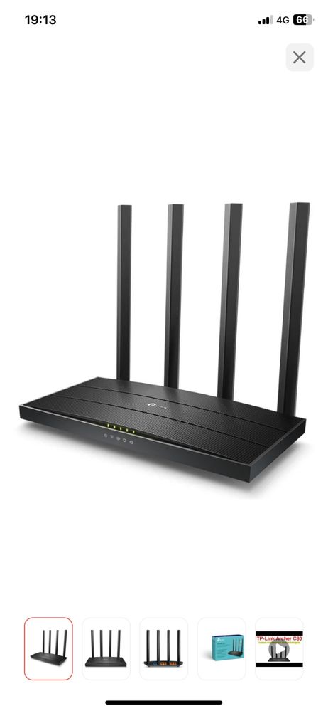 Продам роутер archer c80