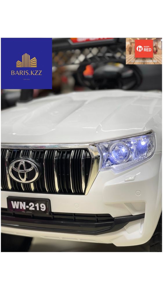 Акция! Электромобили TOYOTA LAND CRUISER! Рассрочка, Кредит, Kaspi RED