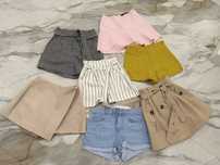 Zara юбки, шорты XS, все по 1000