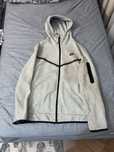 Nike tech fleece серый