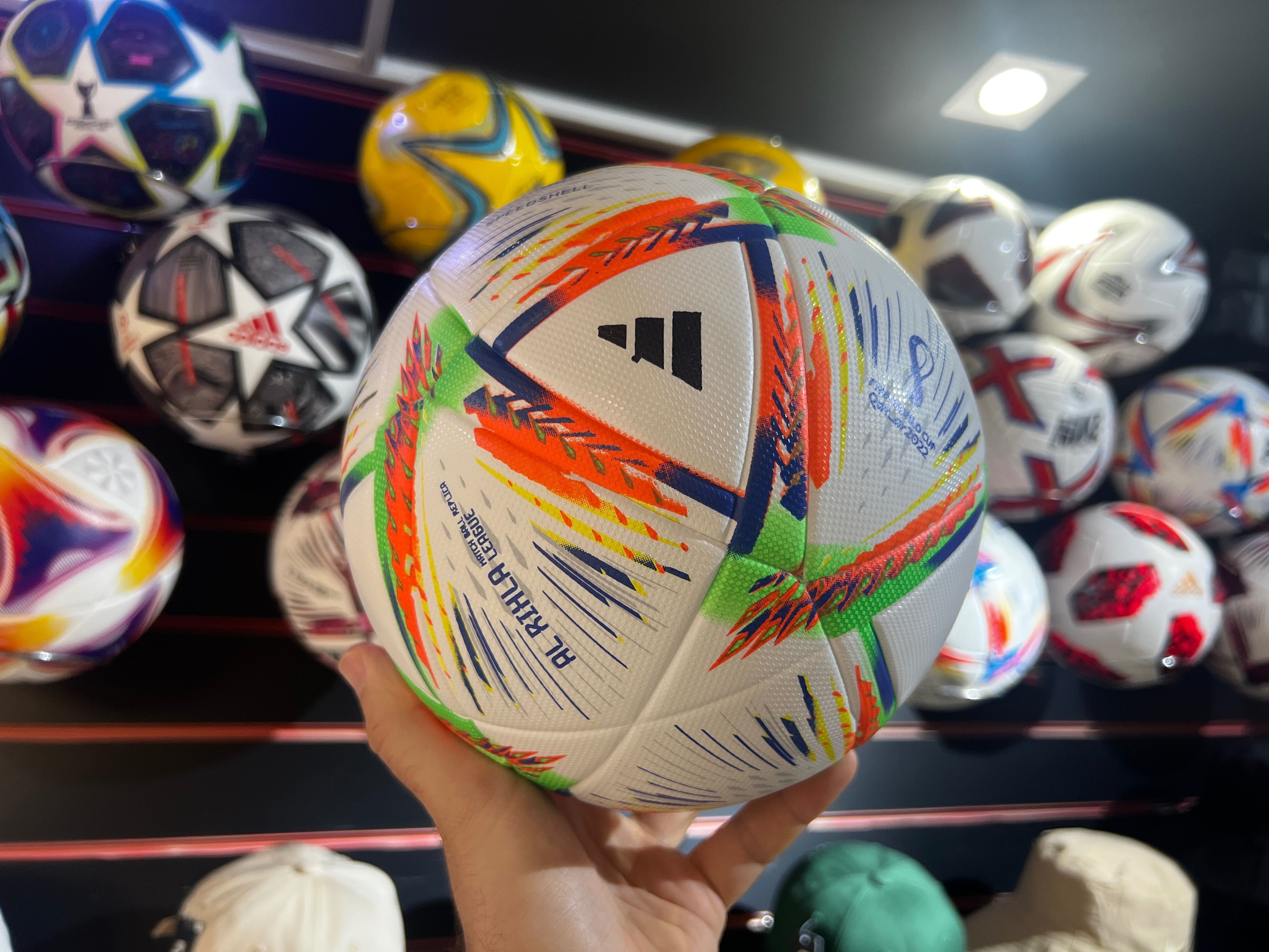 Мяч размер 4 Adidas Al Rihla Qatar 2022 для детей и миниполя